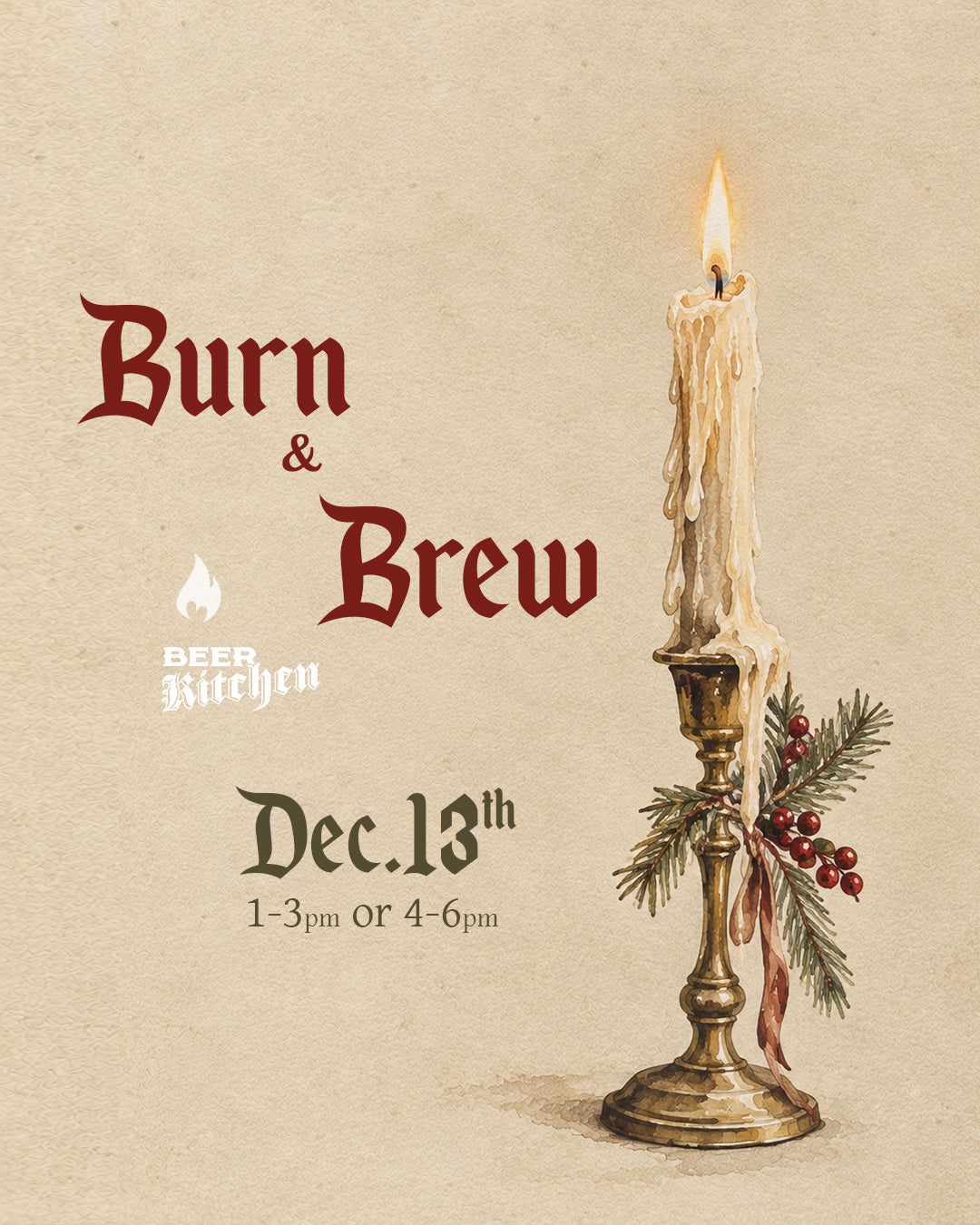 BURN & BREW (Beer Kitchen)