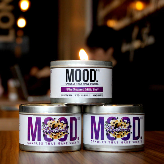 "Fire Roasted Milk Tea" (Chatime's candle)