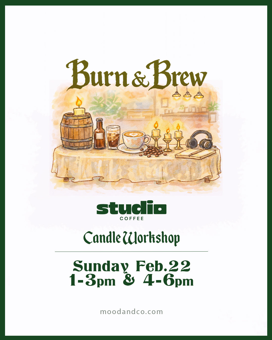 BURN & BREW (Studio Coffee)