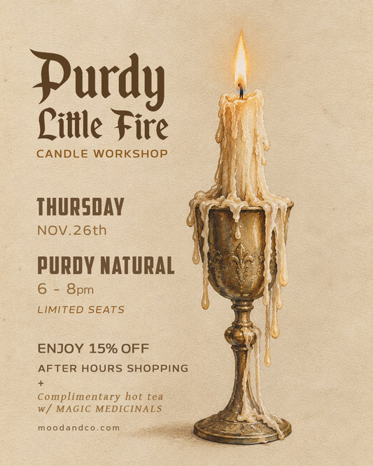 Purdy Little Fire (Candle Workshop)