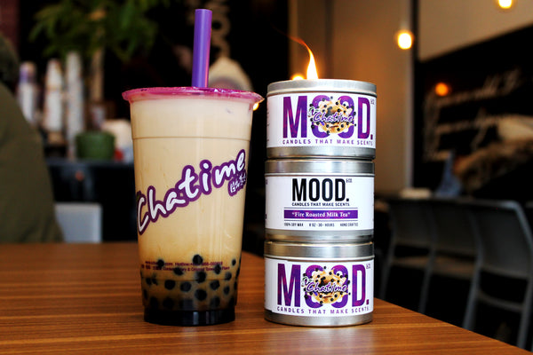 "Fire Roasted Milk Tea" (Chatime's candle)