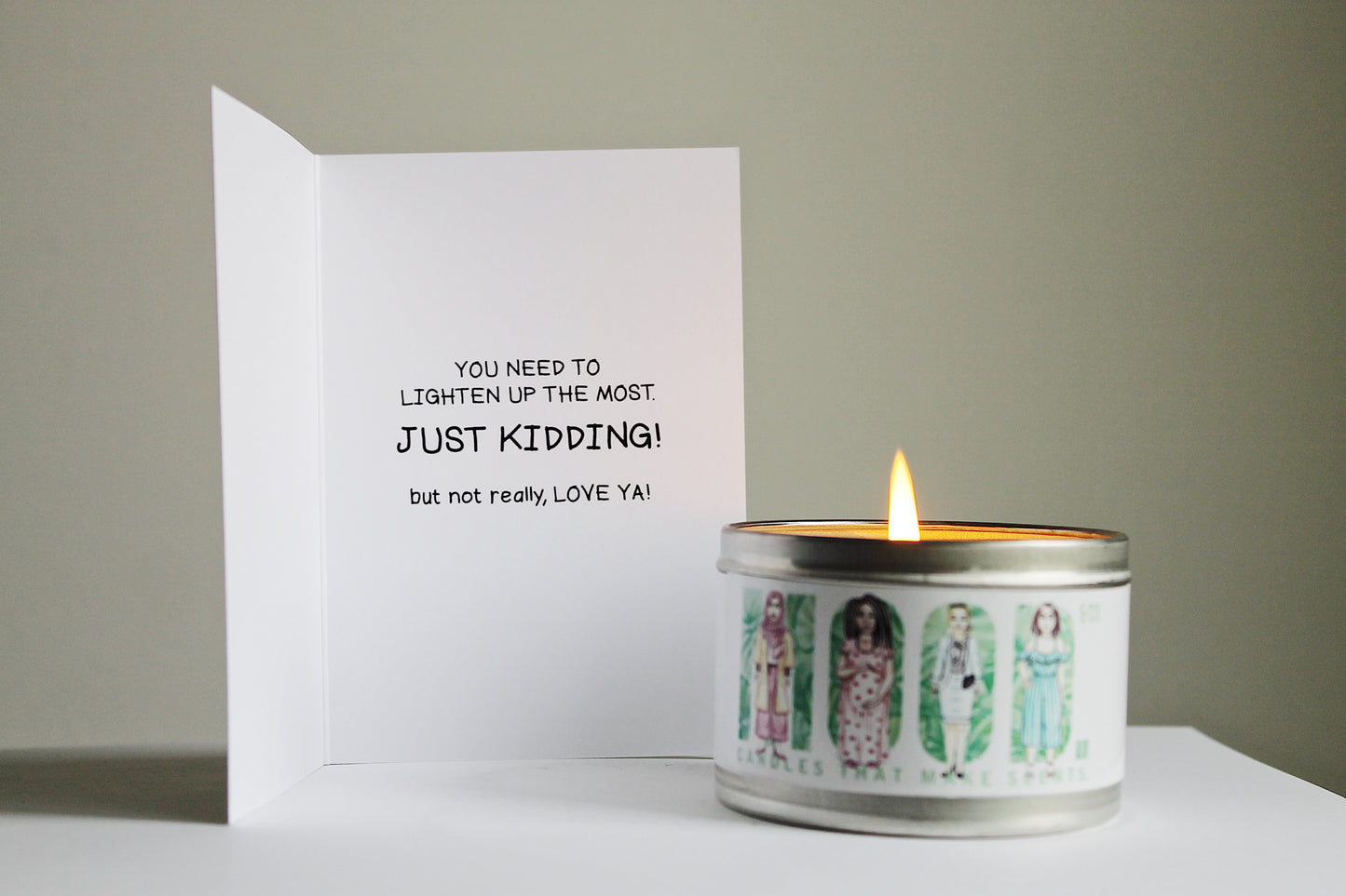 "Lighten up Mom" [Mother's Day card included]